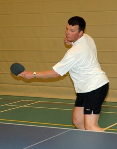 Foto: Jan Groenwegen, snelle backhand